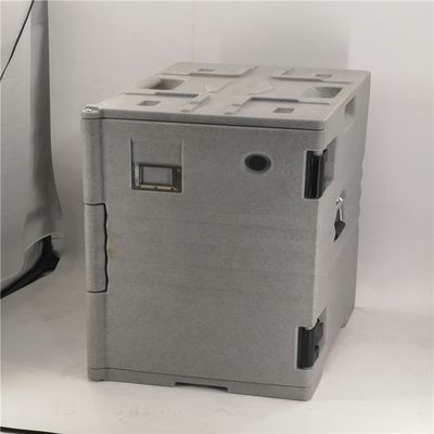 PE 물질과 열을 유지하는 기능이있는 130L 볼륨 로토모델링 단열 용기