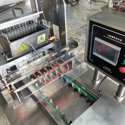 고무 사탕 제조 기계 3kw 상업용 부드러운 사탕 판매 기계 500 KG 용량