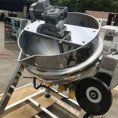 고무 사탕 제조 기계 3kw 상업용 부드러운 사탕 판매 기계 500 KG 용량