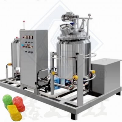 70KW 캔디 저장 기계 자동 캔디 가공에 Gummy 캔디 채용
