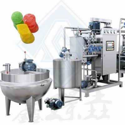 70KW 캔디 저장 기계 자동 캔디 가공에 Gummy 캔디 채용