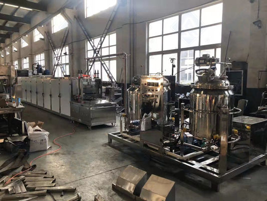 높은 생산성과 완전 자동 작동을 가진 산업용 과자 제조 기계