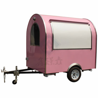 2300*1650*2300mm 반죽 핫도그 크레프와 함께 이동식 식품 카트