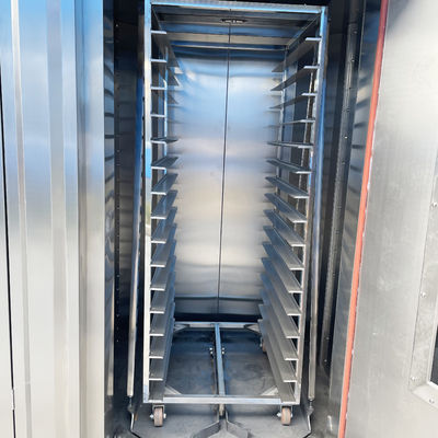 스테인레스 스틸 16 트레이 디젤 오일 상업용 전기 월 케이크 컨벡션 오븐 은