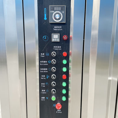 스테인레스 스틸 16 트레이 디젤 오일 상업용 전기 월 케이크 컨벡션 오븐 은