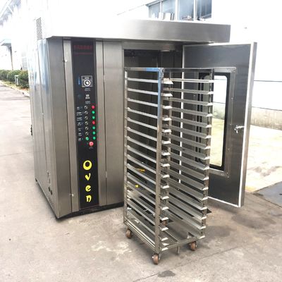 서비스 후 예비 부품 16 트레이 바닥 로터리 전기 빵 베이커리 음식 용 오븐