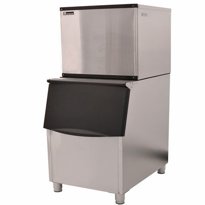 220V 상업용 산업용 자동 얼음 제조 기계 300Kg 얼음 저장 용량