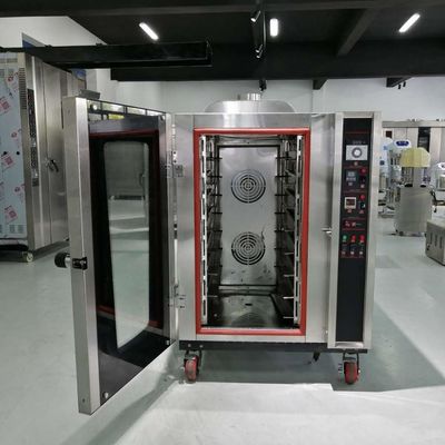 8 트레이 빵 구기 가스 공류 오븐 접시 크기 400 * 600mm 간편한 조작