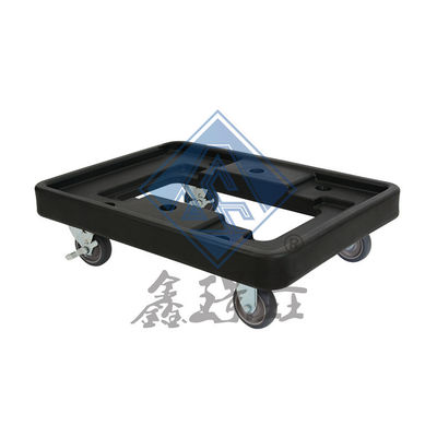 식품 디스플레이 검은 색 단열 상업식품 열기 운송 컨테이너 트롤리