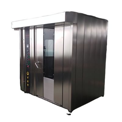 전원 공급원 가스 빵 베이커리 장비 32 트레이 회전 오븐 상용 베이킹 머신