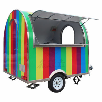 유럽 이동식 부엌 도넛 프렌치 프라이 햄버거 현장 유지 보수 가용식품 트럭