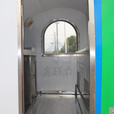 유럽 이동식 부엌 도넛 프렌치 프라이 햄버거 현장 유지 보수 가용식품 트럭