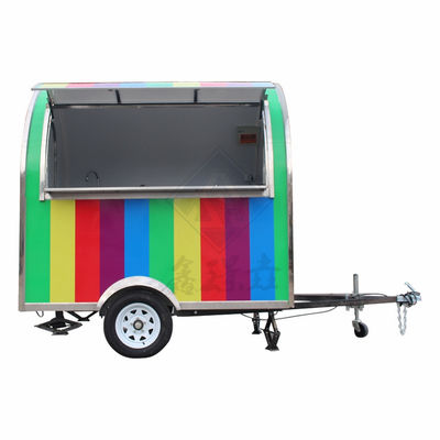 유럽 이동식 부엌 도넛 프렌치 프라이 햄버거 현장 유지 보수 가용식품 트럭