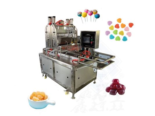 0.6-0.8 캔디 처리 기계 토피 캔디 디포시터 하드 캔디 제조 기계 라인
