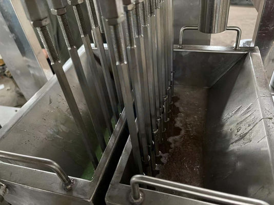 높은 용량 자동 고무 사탕 제조 기계 1900x980x1700MM 상업용