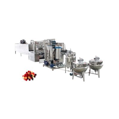 높은 용량 자동 고무 사탕 제조 기계 1900x980x1700MM 상업용