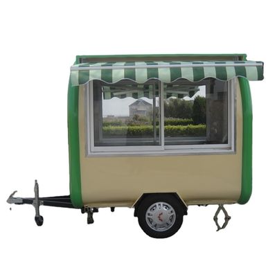 전기 유틸리티 카트 주스 바 카트 요리 기름과 야외 패스트 푸드