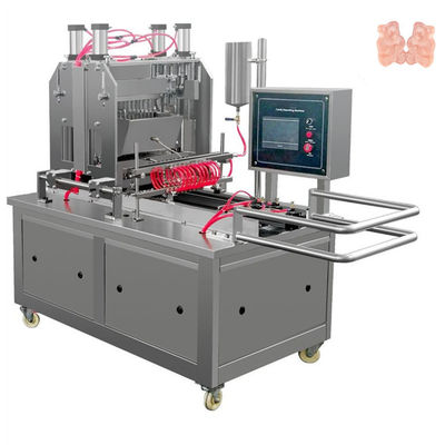 스테인리스 스틸 라즈베리 바나나 고무 저장 기계 빠른 젤리 과자 만들기