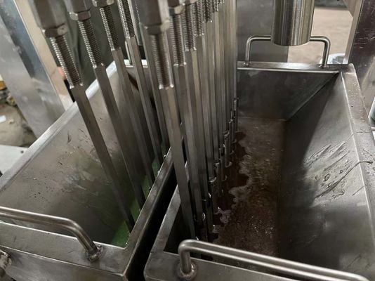 스테인리스 스틸 라즈베리 바나나 고무 저장 기계 빠른 젤리 과자 만들기