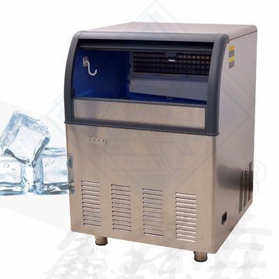 자동 얼음 블록 제조 기계 1000kg 산업 큐브 메이커와 마네우로프 압축기