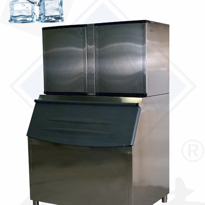 1000kg 산업용 아이스큐브 제조 기계 식품 상점 효율성 및 자동화