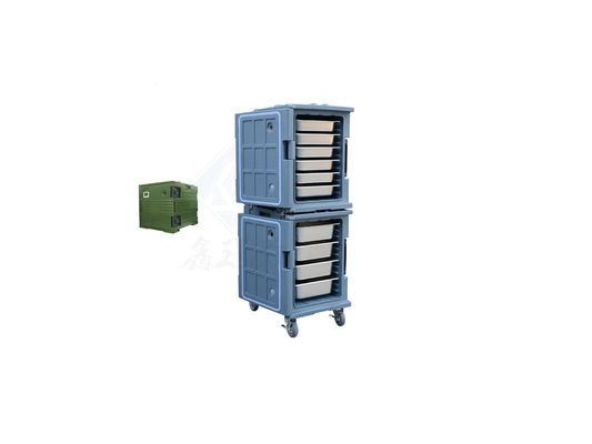 120L 용량 및 사용자 정의 색상으로 단열 식품 운송 상자