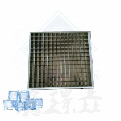 200kg 저장 용량과 TECUMSEH 압축기와 함께 상업용 아이스큐브 제조 기계