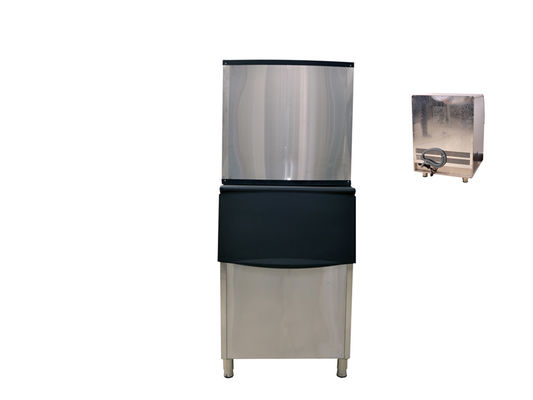 TECUMSEH 압축제 스테인리스 스틸 미니 아이스 큐브 제조 기계 상업용 부엌