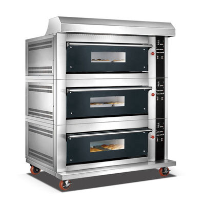 상용으로 빵을 구하기 위한 높은 생산성 전기 덱 오븐