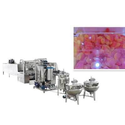 식품 음료 자동 기계 라인 고 생산 젤리 갓미 곰 사탕 롤리팝