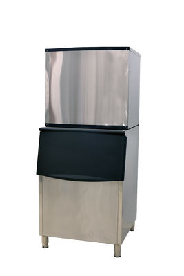 스테인레스 스틸 상업용 얼음 큐브 제조 기계 자동 기능과 1000kg/일