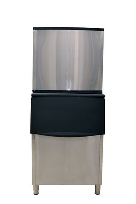 스테인레스 스틸 상업용 얼음 큐브 제조 기계 자동 기능과 1000kg/일