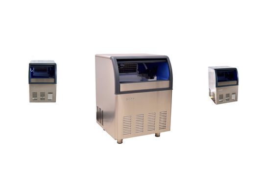 스테인레스 스틸 상업용 얼음 큐브 제조 기계 자동 기능과 1000kg/일