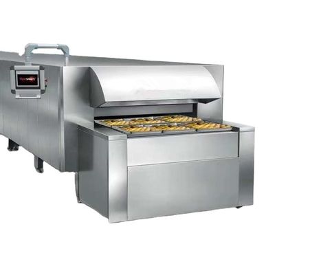 유제품에서 빵 쿠키 케이크 생산을 위한 첨단 전기 터널 오븐