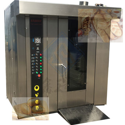 가스 전기 회전 오븐 자동 빵 오븐 380/220V 전압과 32 트레이