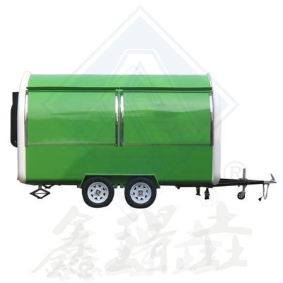 200 세트 용량과 식물성 원료의 이동식 식품 트럭 트레일러