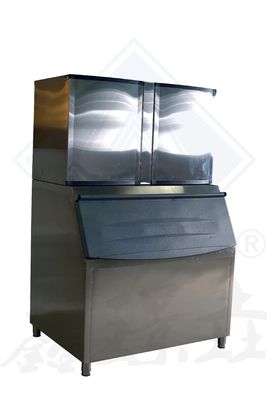 600kg 얼음 저장 용량 상업적 설정에서 Bingsu 제조를 위한 플레이크 얼음 기계