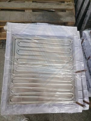 60kg/일 자동 튜브 얼음 만드는 기계 에바포레이터 코일 얼음 만드는 아이스 큐브