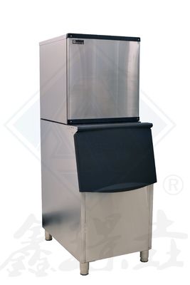 상업용 얼음 큐브 기계 227KG / DAY 용량 자동 충전 빠른 생산