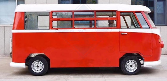 타코와 커피를 원료 채소 음식 트레일러로 판매