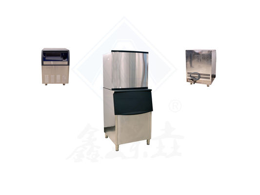 TECUMSEH 압축기 220V 300kg 평방 얼음 큐브 만드는 기계