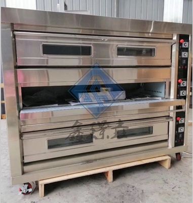 2022 피자 베이킹 머신 비디오 기술 지원과 함께 상업용 가스 베이킹 오븐