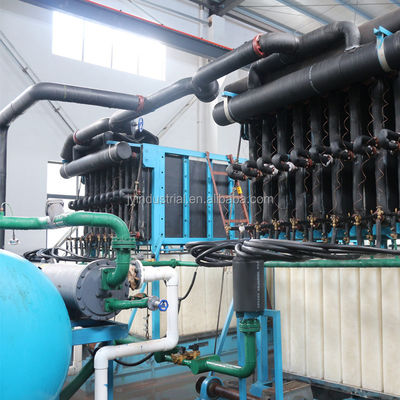 덴마크 댄포스 확장 밸브 터치 스크린 제어 시스템 사용 블록 아이스 머신