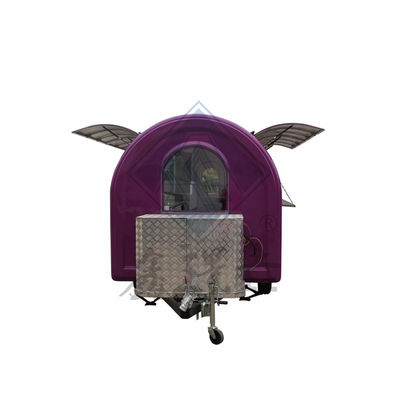 디저트 치즈 쿠키 칩 음식 카트 이동식 음식 트럭