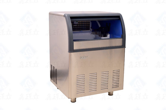 자동 큐브 얼음 기계 큐브 얼음 모양과 450kg 얼음 저장 빈 용량