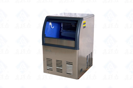 자동 큐브 얼음 기계 큐브 얼음 모양과 450kg 얼음 저장 빈 용량