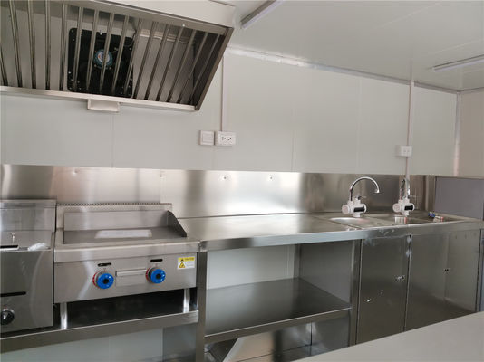 2021 스테인리스 모바일 푸드 카트 키오스크 광고 회사 스냅 푸드 트레일러