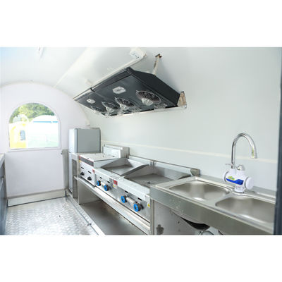 스냅 푸드 애플리케이션 220/300/400/500x200x235cm 디자인 커피 도넛 모바일 푸드 트럭