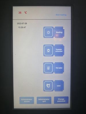 PLC 제어 된 차 스트라이닝 자동 차 추출 기계 레스토랑 커피