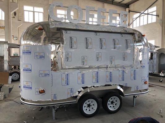 상하이 진야오 아이스크림 카트/식품 트럭 트레일러 카라반